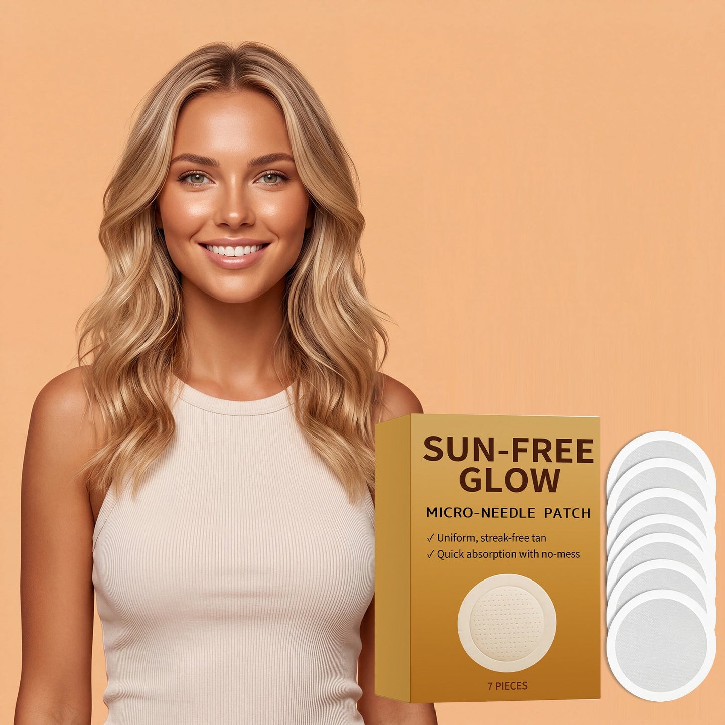 TriLightBeauty Tanning Care Microneedle Patch Tri Light Beauty