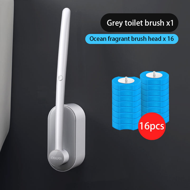 Disposable No Dead Angle Toilet Cleaning Brush Best YouTube Store