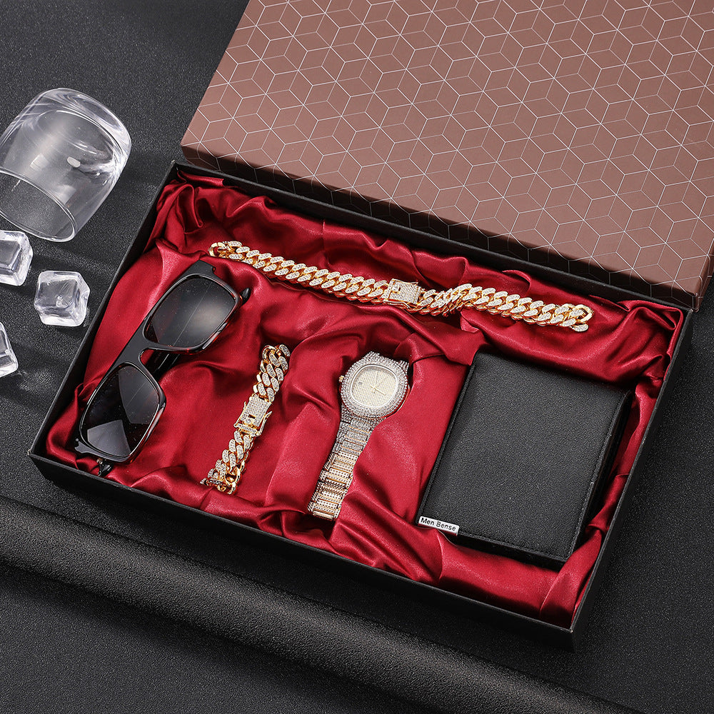 5-piece Men's Watch Gift Box Set Best YouTube Store