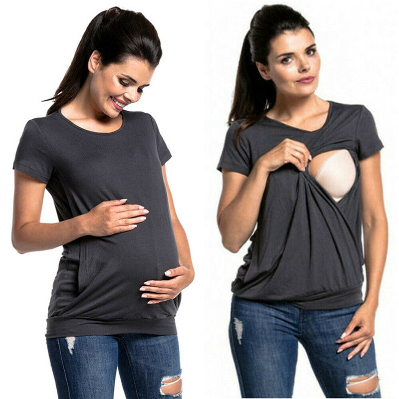 Maternity breastfeeding T-shirt