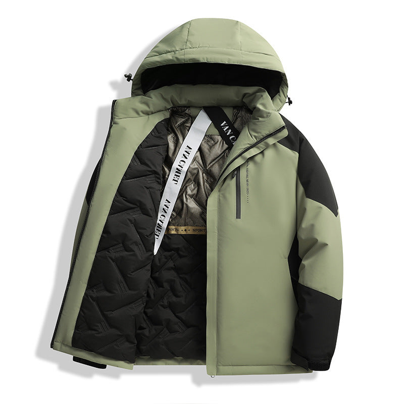 Charge Jacket Men's Loose Thick Cotton Coat Best YouTube Store