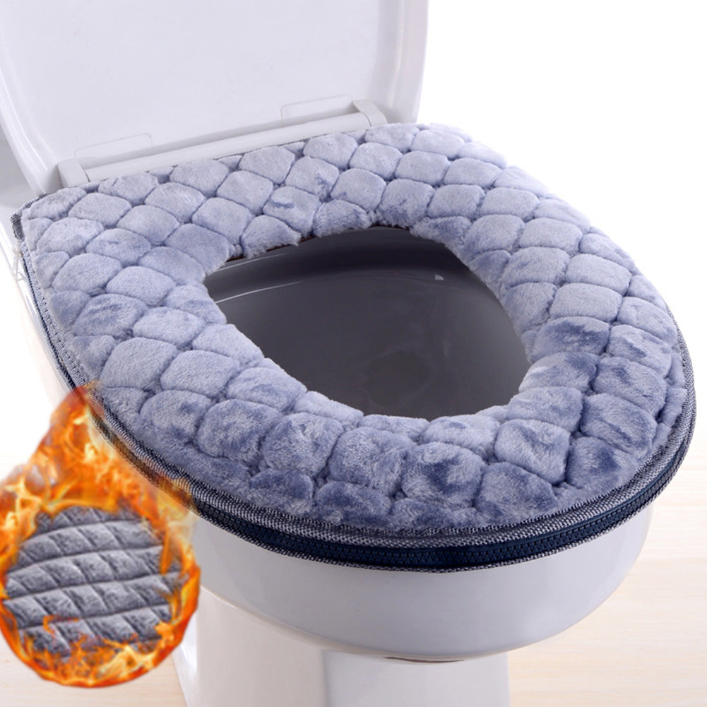 Plush Washable O-Shape Toilet Seat Cover Best YouTube Store