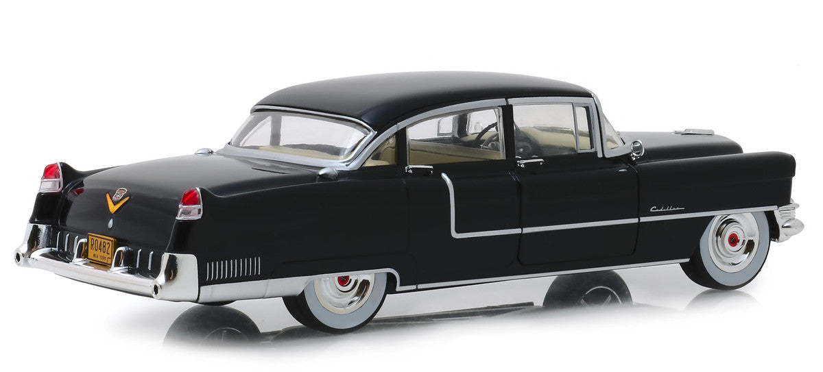 1955 Cadillac Fleetwood Series 60 Black "The Godfather" (1972) Movie 1/24 Diecast Model Car by Greenlight Greenlight