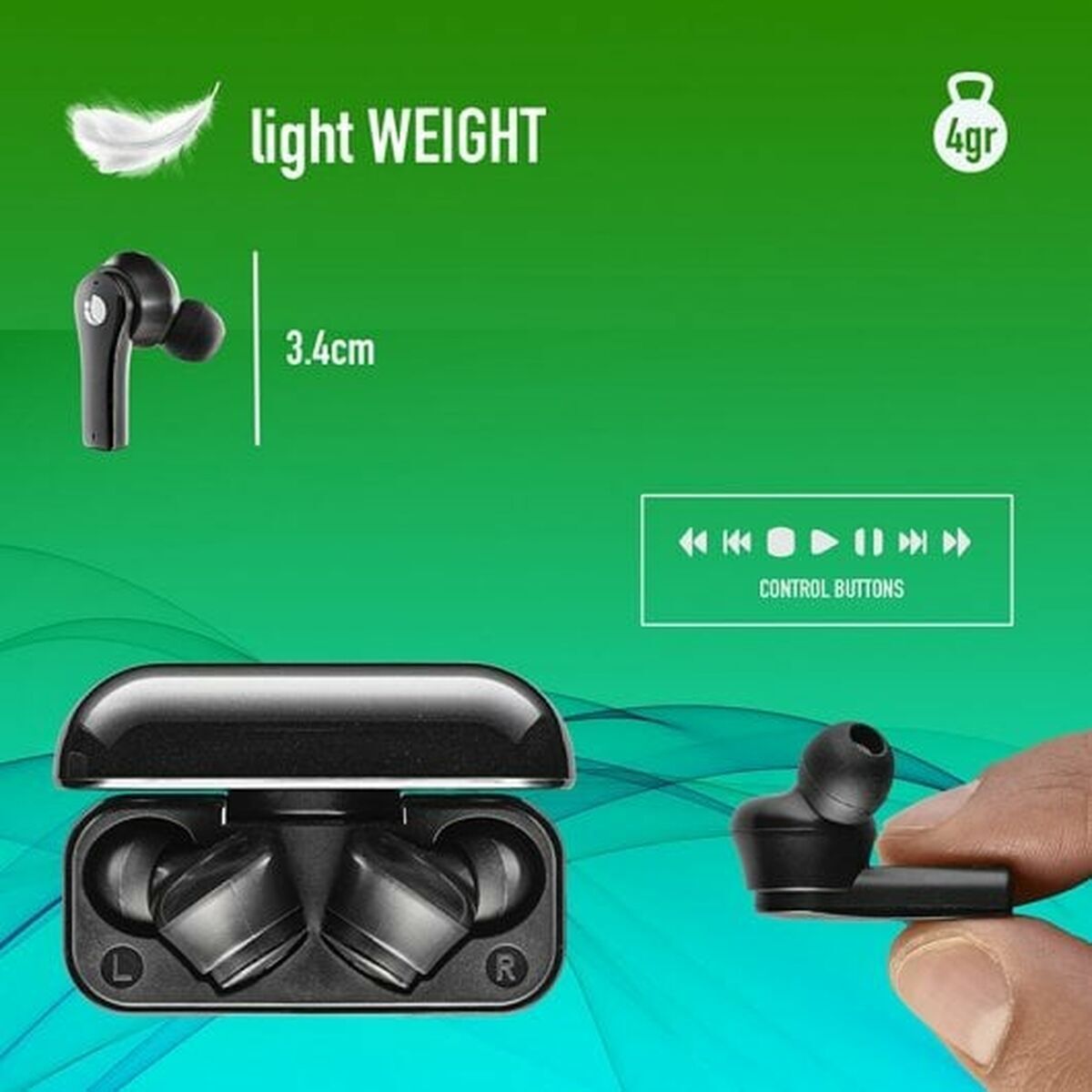 Bluetooth Headphones NGS ARTICA BLOOM-28