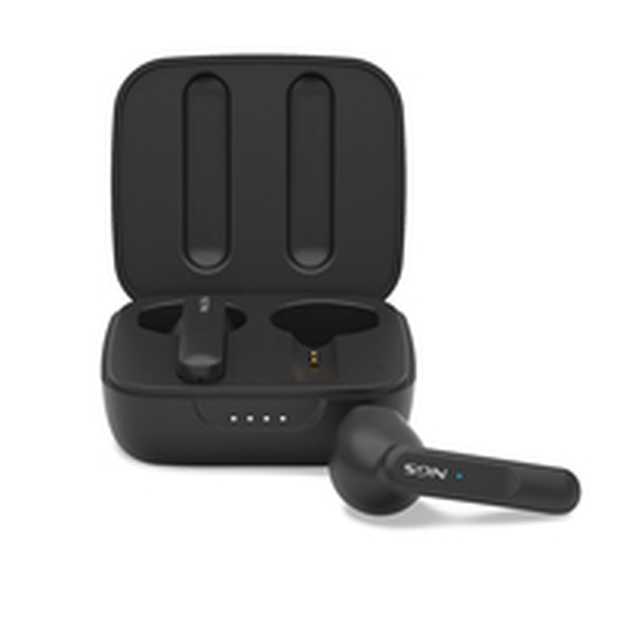Headphone with Microphone NGS ARTICAMOVEBLACK Black-23