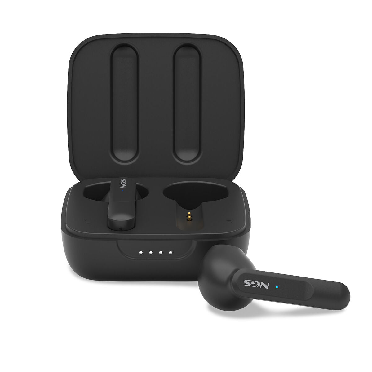 Headphone with Microphone NGS ARTICAMOVEBLACK Black-6