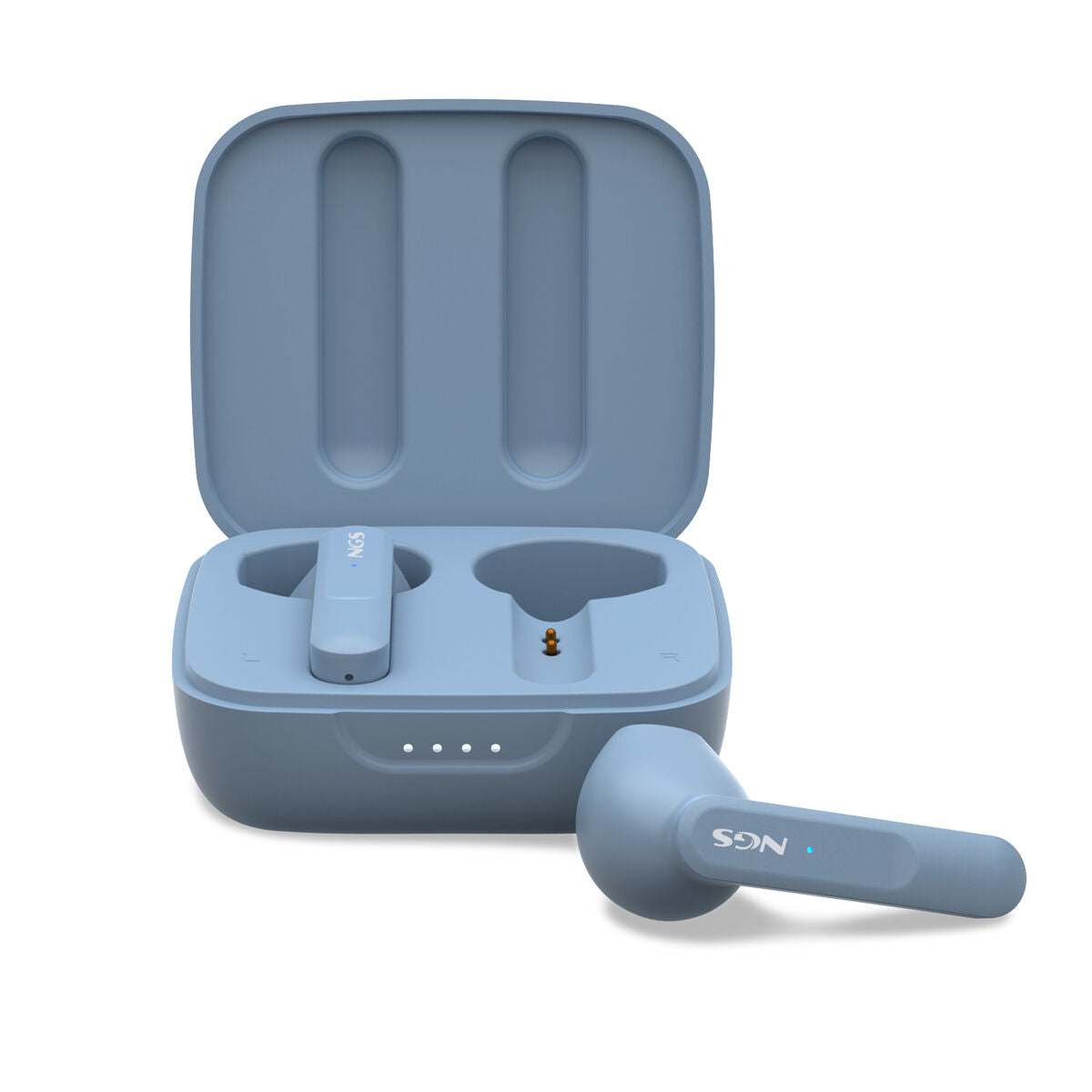 Headphone with Microphone NGS ARTICAMOVERAIN Blue Light Blue-5