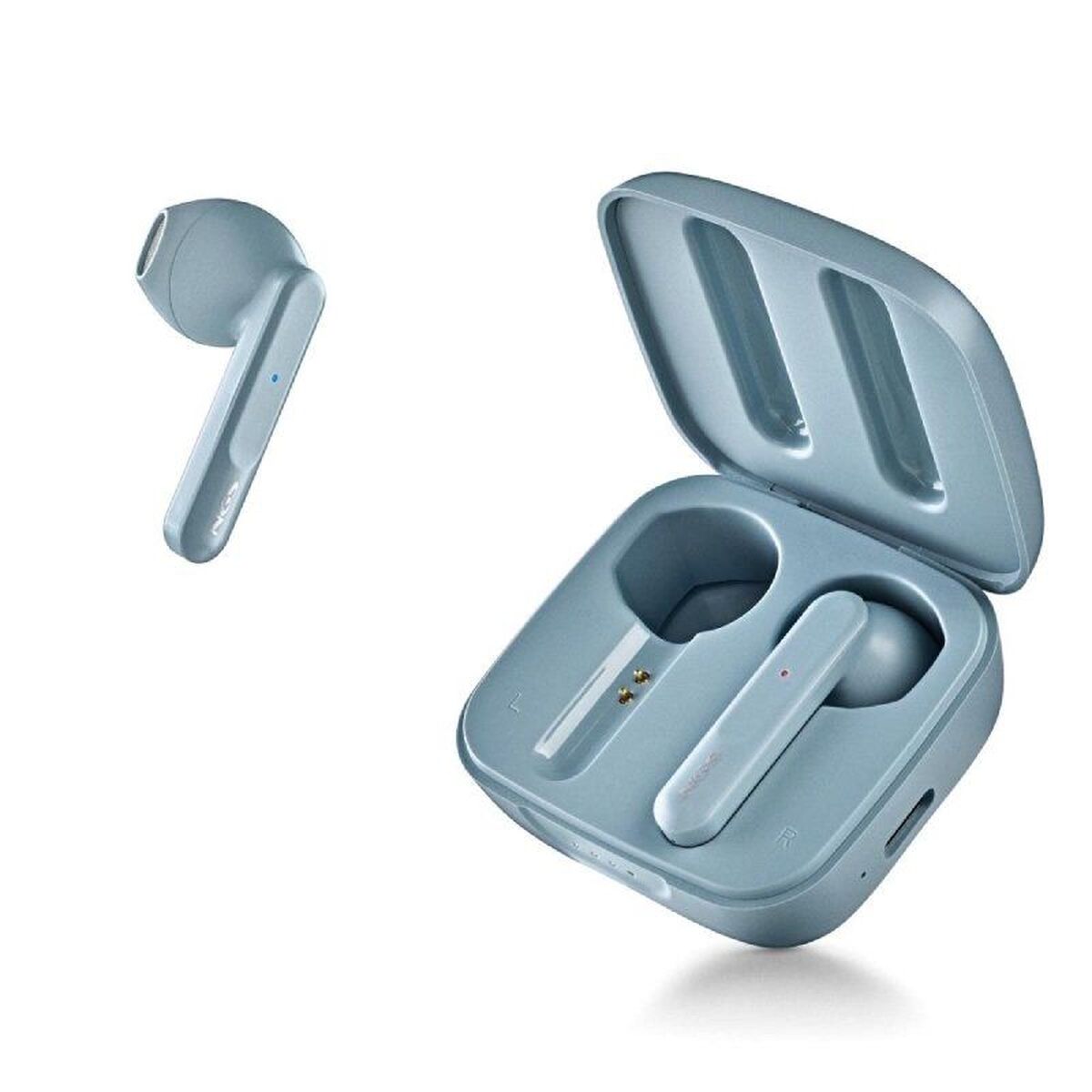 Headphone with Microphone NGS ARTICAMOVERAIN Blue Light Blue-19