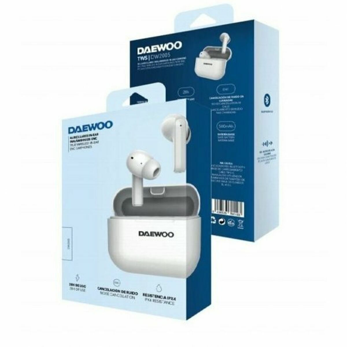 Headphones Daewoo DW2005 White-0