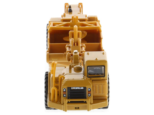 CAT Caterpillar 627G Auger Scraper Yellow 1/87 (HO) Diecast Model by Diecast Masters Diecast Masters