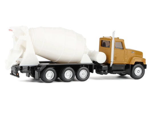 CAT Caterpillar CT681 Concrete Mixer Yellow 1/87 (HO) Diecast Model by Diecast Masters-0