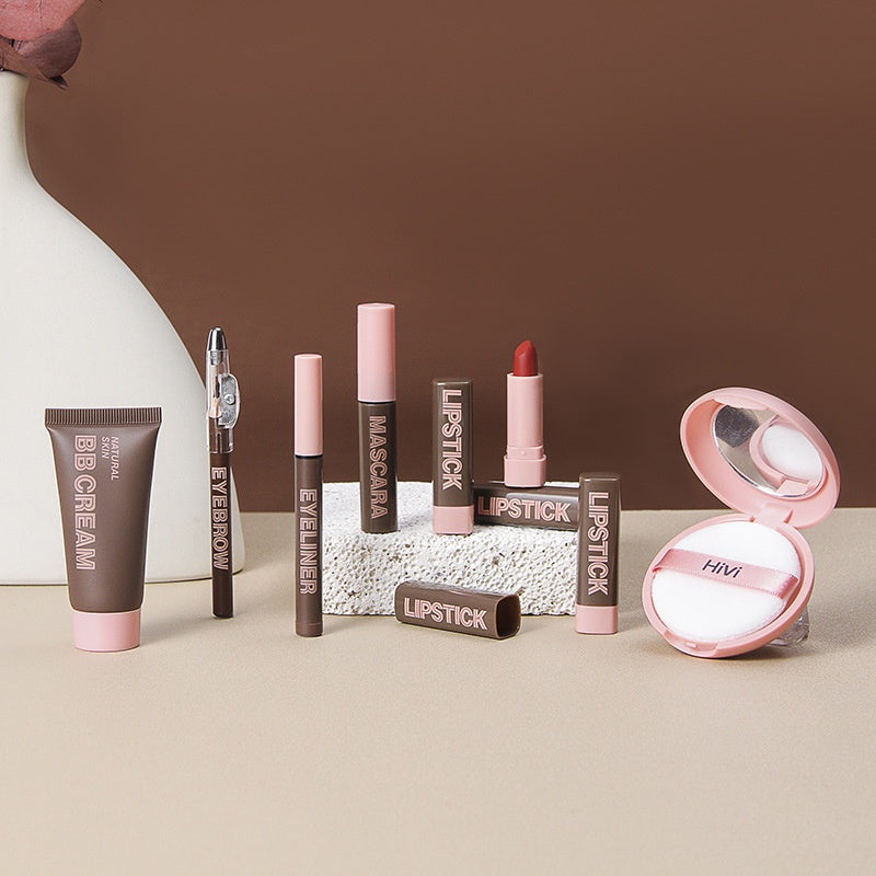 Glue Record Limited Lipstick Powder Beauty Gift Set CJD