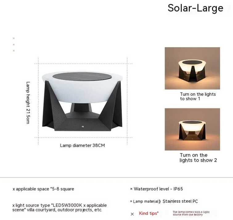Solar Pillar Lamp Best YouTube Store