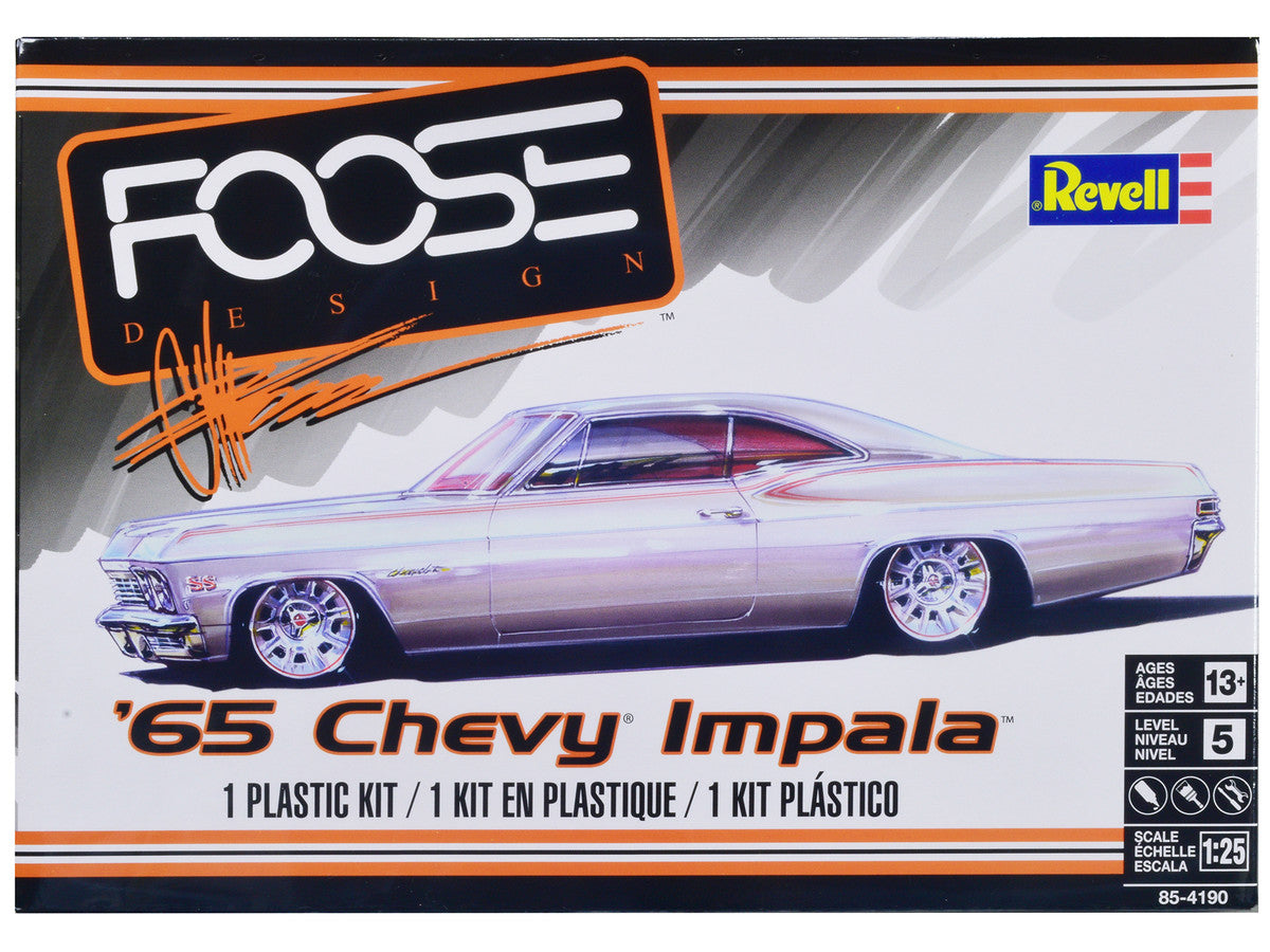 Level 5 Model Kit 1965 Chevrolet Impala "Foose Designed" 1/25 Scale Model by Revell Revell