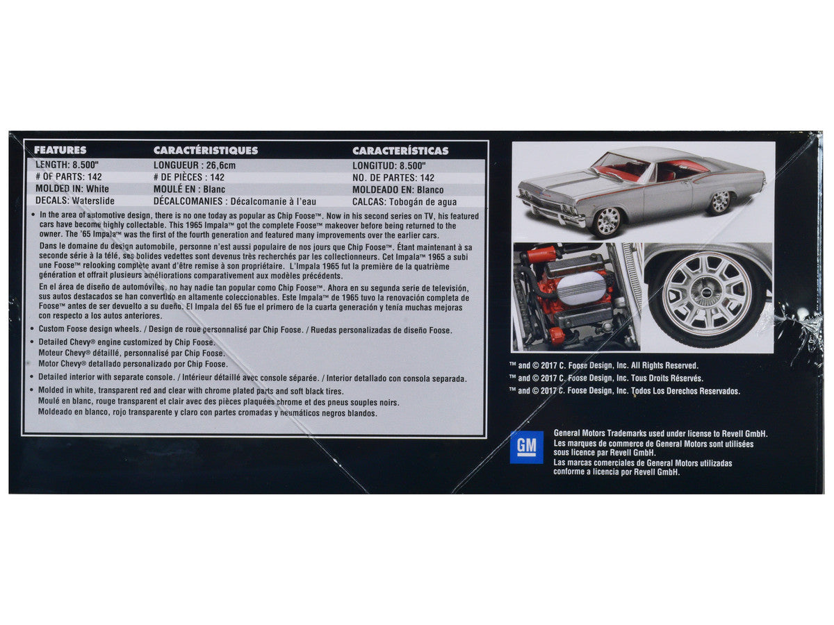 Level 5 Model Kit 1965 Chevrolet Impala "Foose Designed" 1/25 Scale Model by Revell Revell