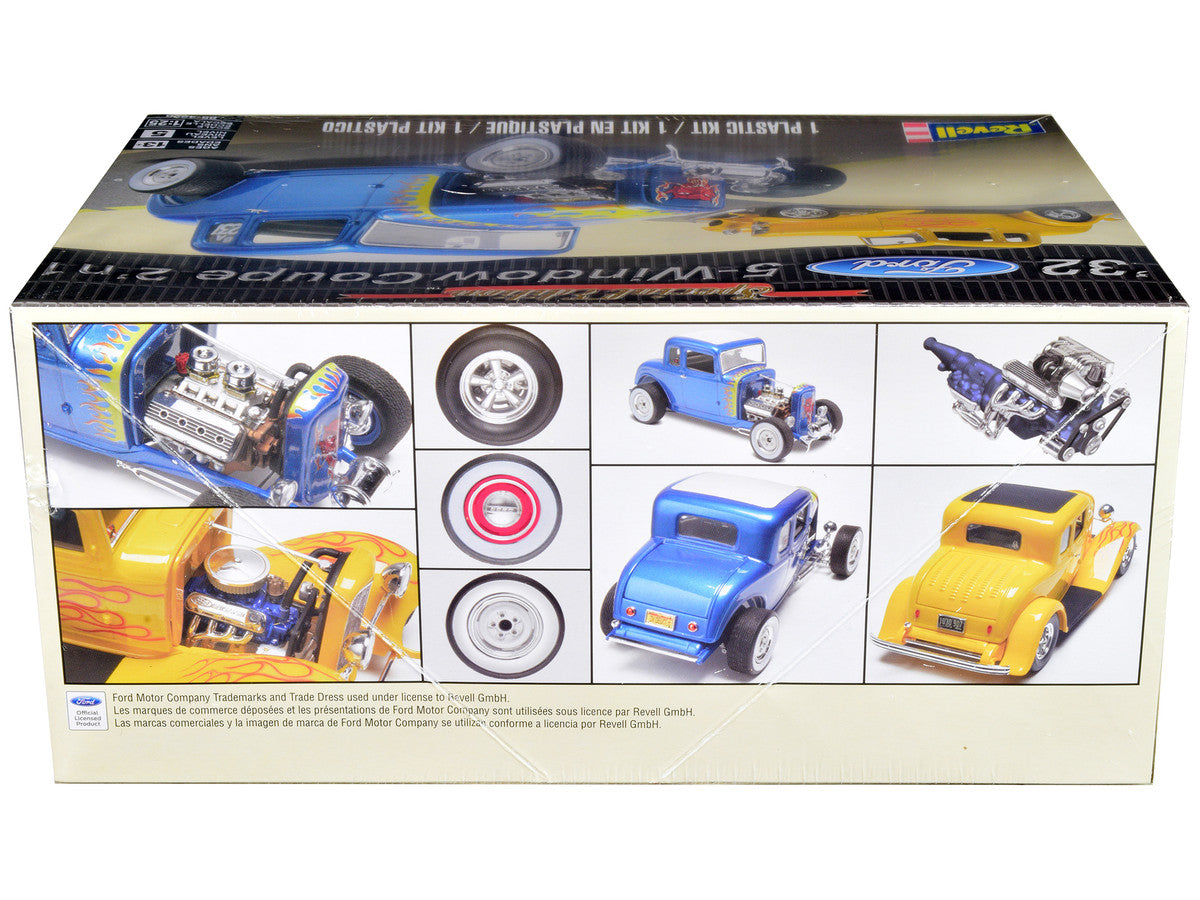 Level 5 Model Kit 1932 Ford 5-Window Coupe 2-in-1 Kit 1/25 Scale Model by Revell Revell