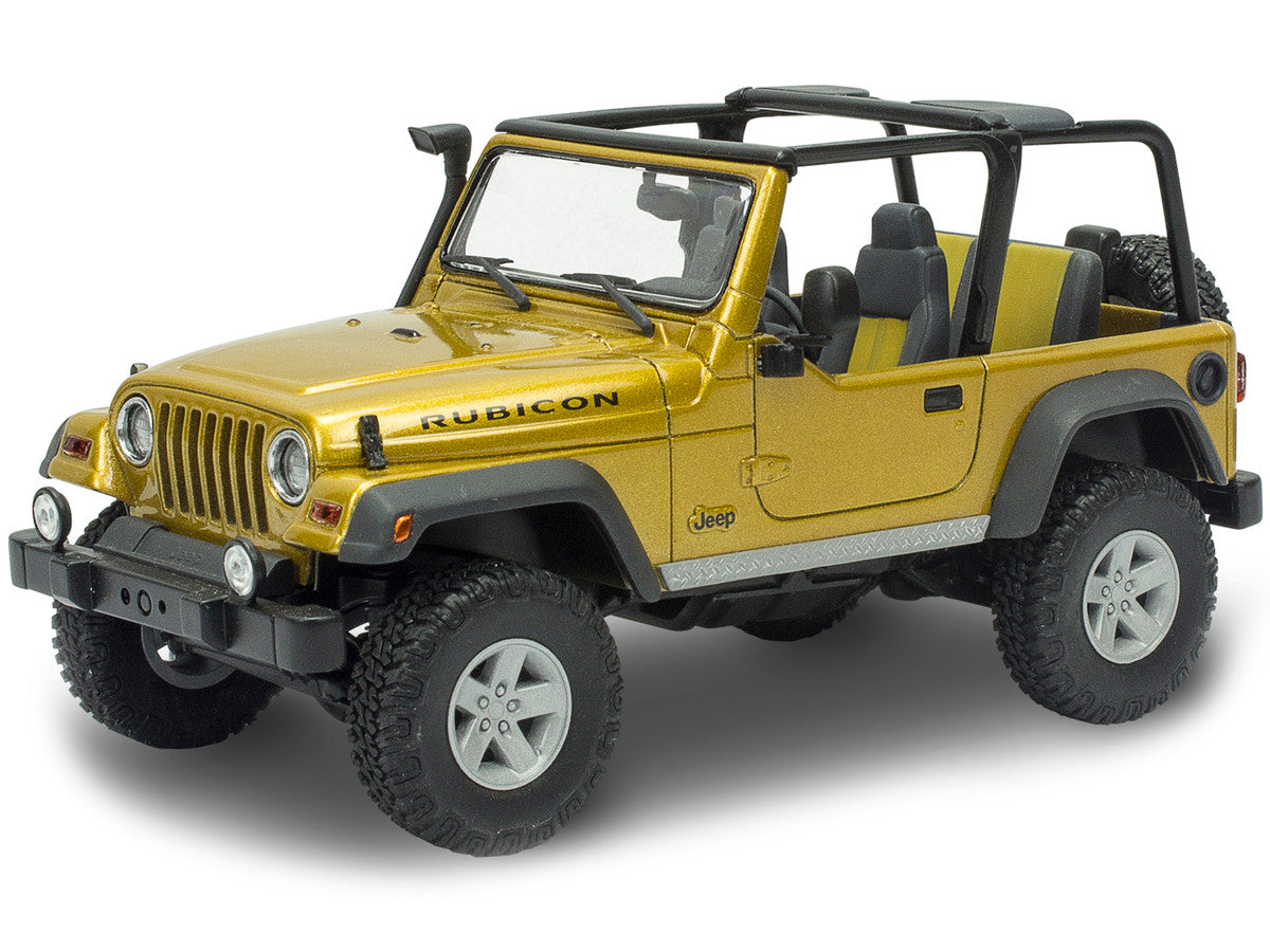 Level 4 Model Kit Jeep Wrangler Rubicon 1/25 Scale Model by Revell Revell