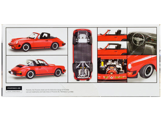 Level 4 Model Kit Porsche 911 Carrera 3.2 Targa 2-in-1 Kit 1/24 Scale Model by Revell Revell