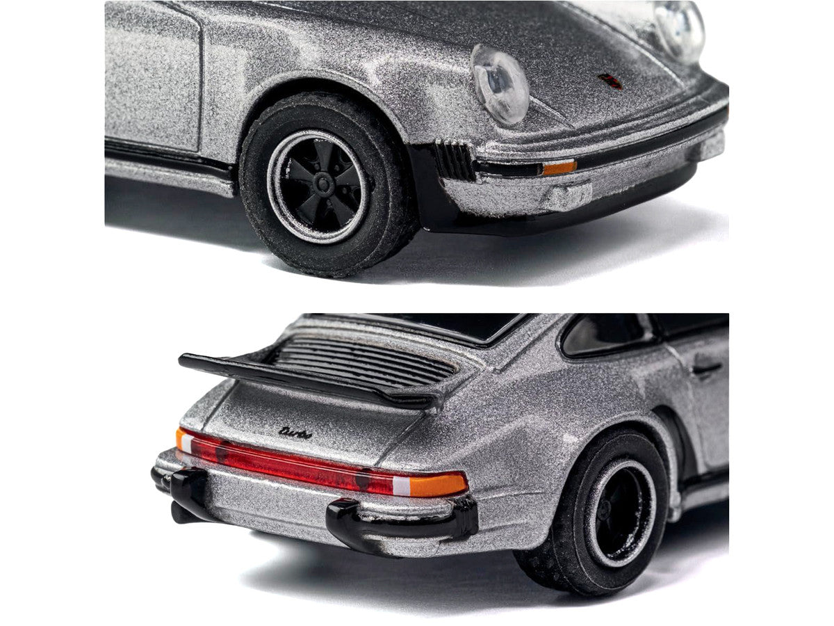 1975 Porsche 930 Turbo Silver Metallic "Collection" Series 1/64 Diecast Model Car by Majorette Majorette