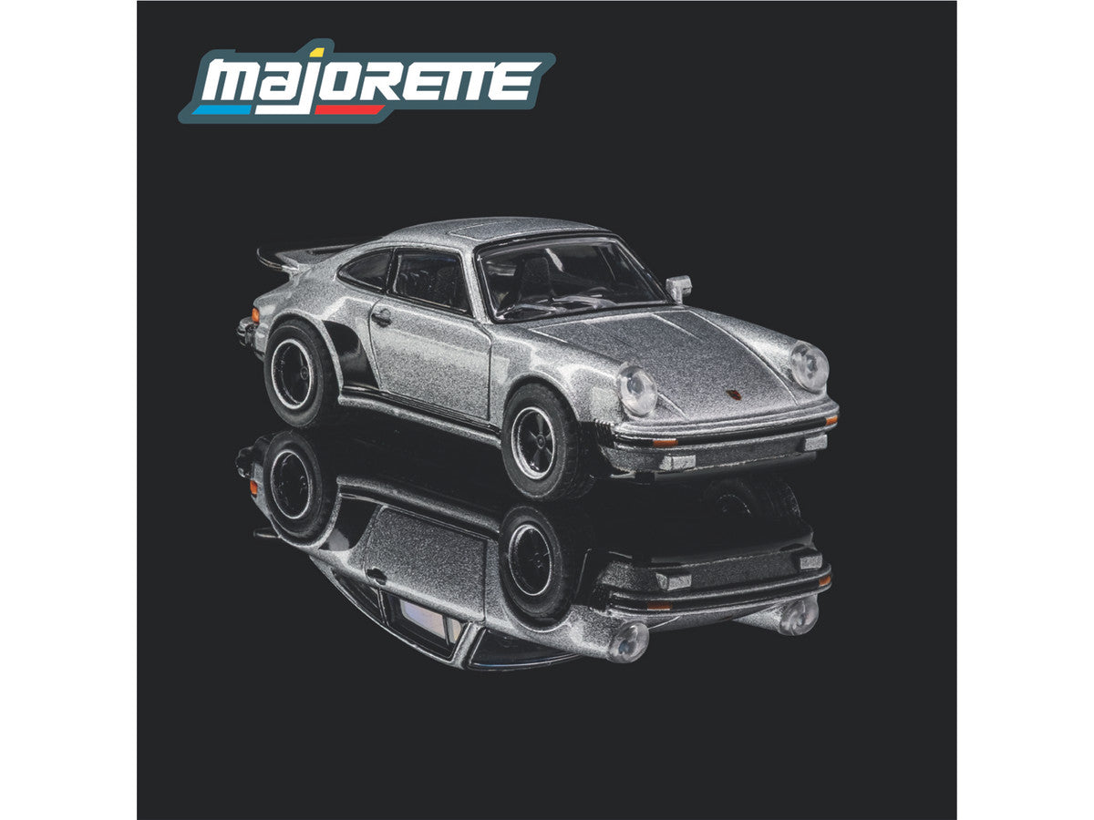 1975 Porsche 930 Turbo Silver Metallic "Collection" Series 1/64 Diecast Model Car by Majorette Majorette