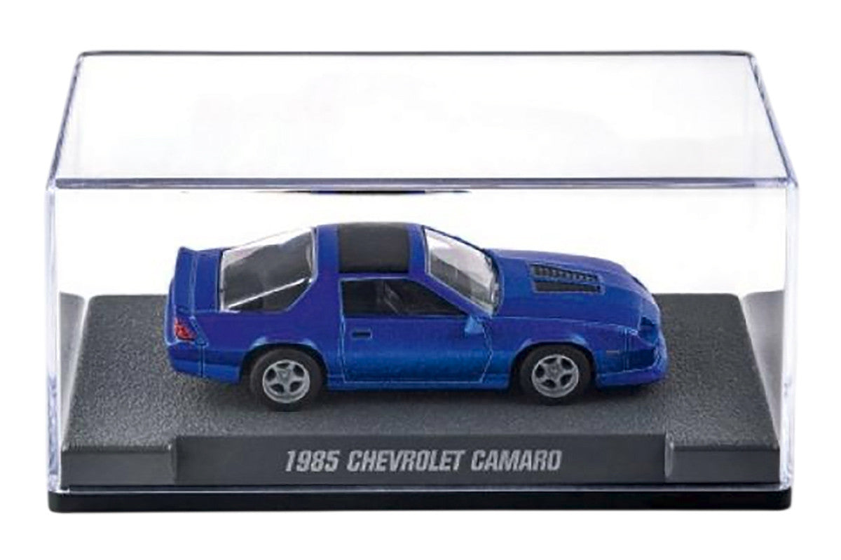 1985 Chevrolet Camaro Blue Metallic with Black Top "Collection" Series 1/64 Diecast Model Car by Majorette Majorette