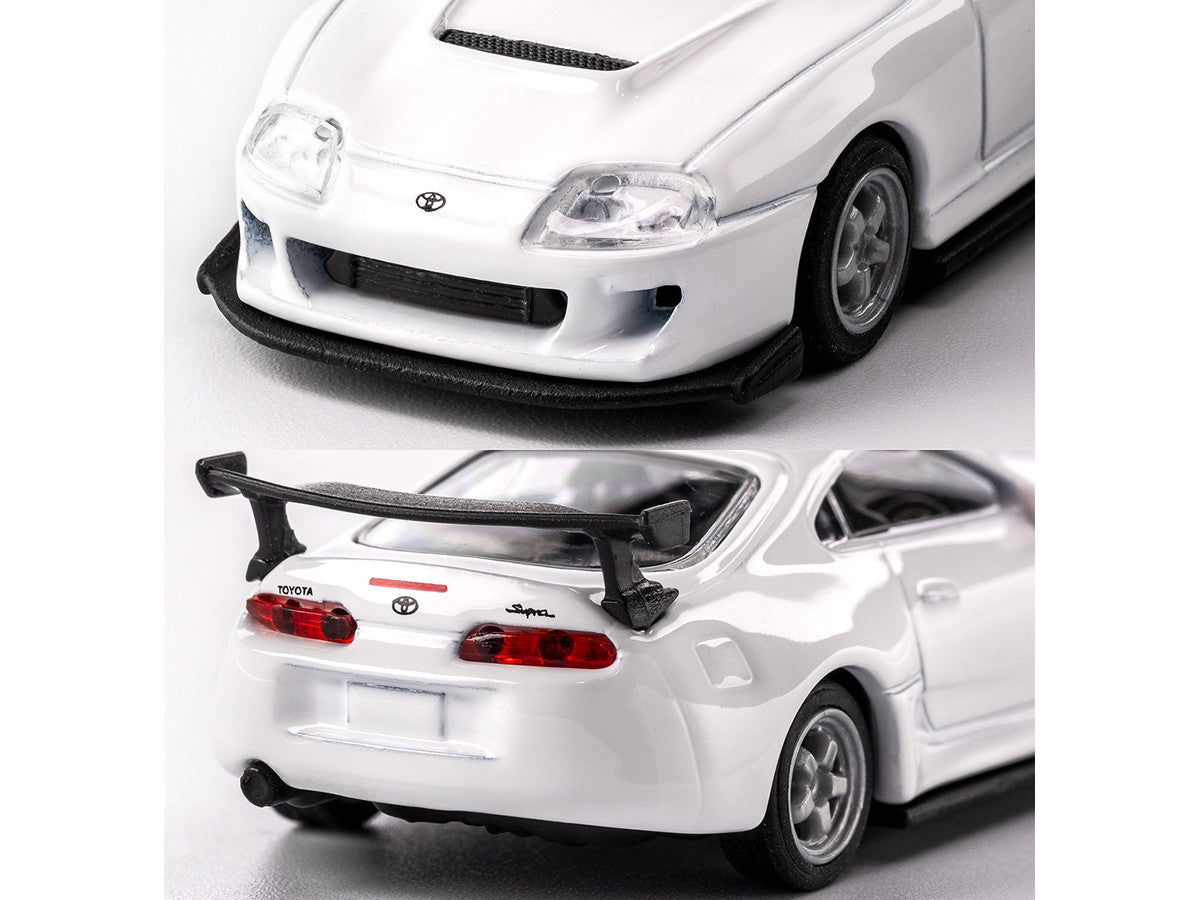 1995 Toyota Supra RHD (Right Hand Drive) White "Collection" Series 1/64 Diecast Model Car by Majorette Majorette