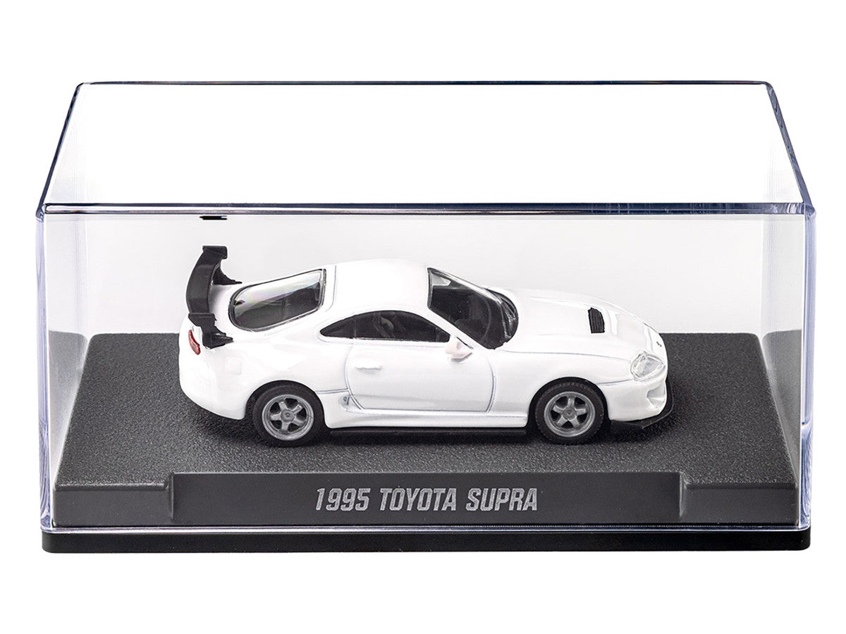 1995 Toyota Supra RHD (Right Hand Drive) White "Collection" Series 1/64 Diecast Model Car by Majorette Majorette
