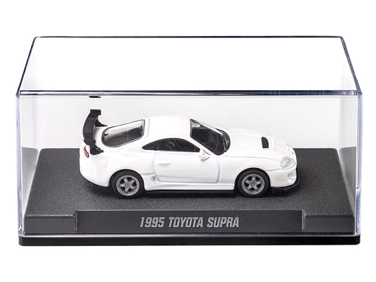 1995 Toyota Supra RHD (Right Hand Drive) White "Collection" Series 1/64 Diecast Model Car by Majorette Majorette