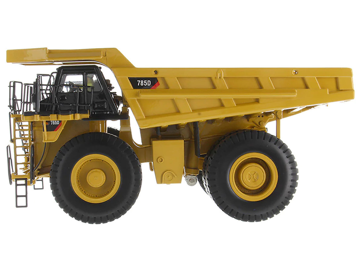 CAT Caterpillar 785D Mining Truck Yellow with Operator "Core Classics" Series 1/50 Diecast Model by Diecast Masters-1