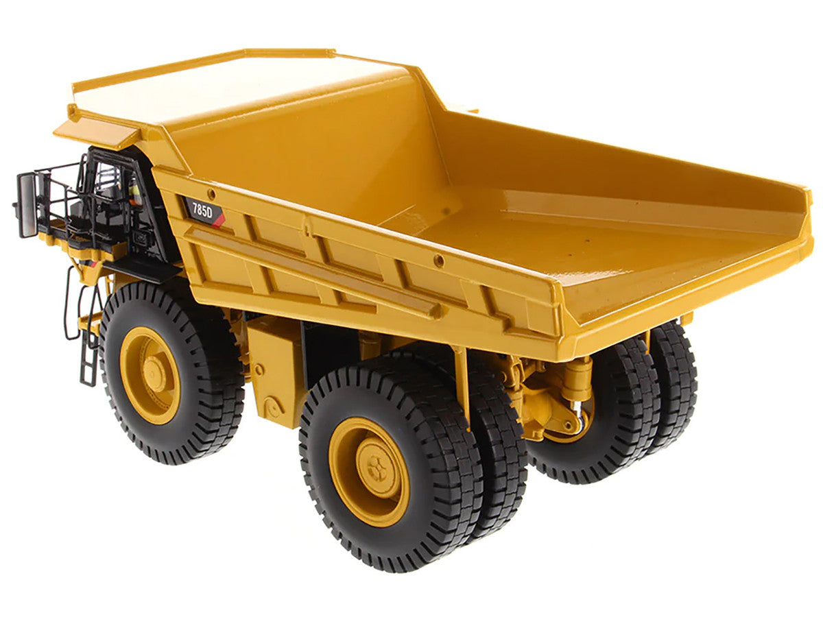 CAT Caterpillar 785D Mining Truck Yellow with Operator "Core Classics" Series 1/50 Diecast Model by Diecast Masters-2