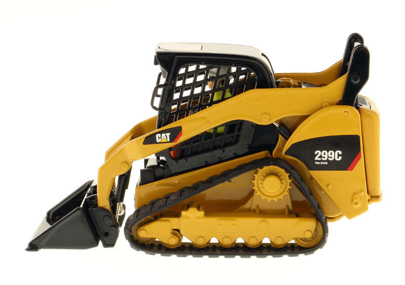 CAT Caterpillar 299C Compact Track Loader with Work Tools and Operator "Core Classics" Series 1/32 Diecast Model by Diecast Masters Diecast Masters