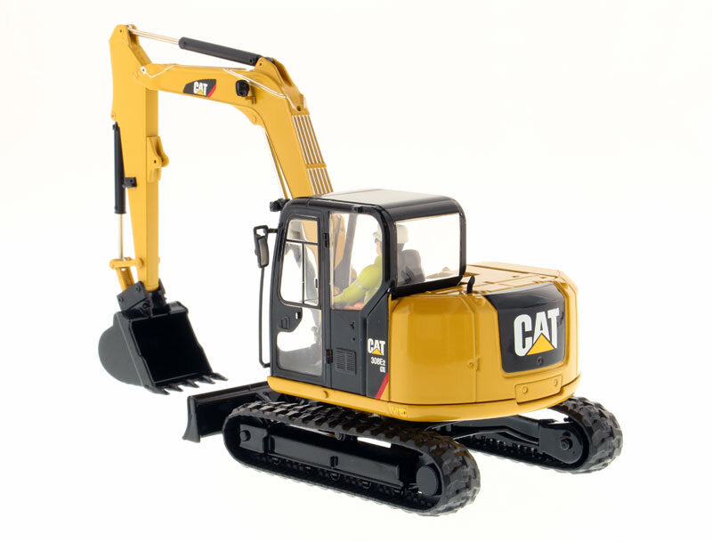 CAT Caterpillar 308E2 CR SB Mini Hydraulic Excavator with Working Tools and Operator "Core Classics" Series 1/32 Diecast Model by Diecast Masters