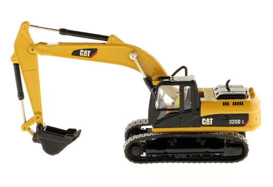 CAT Caterpillar 320D L Hydraulic Excavator with Operator "High Line" Series 1/87 (HO) Scale Diecast Model by Diecast Masters-1