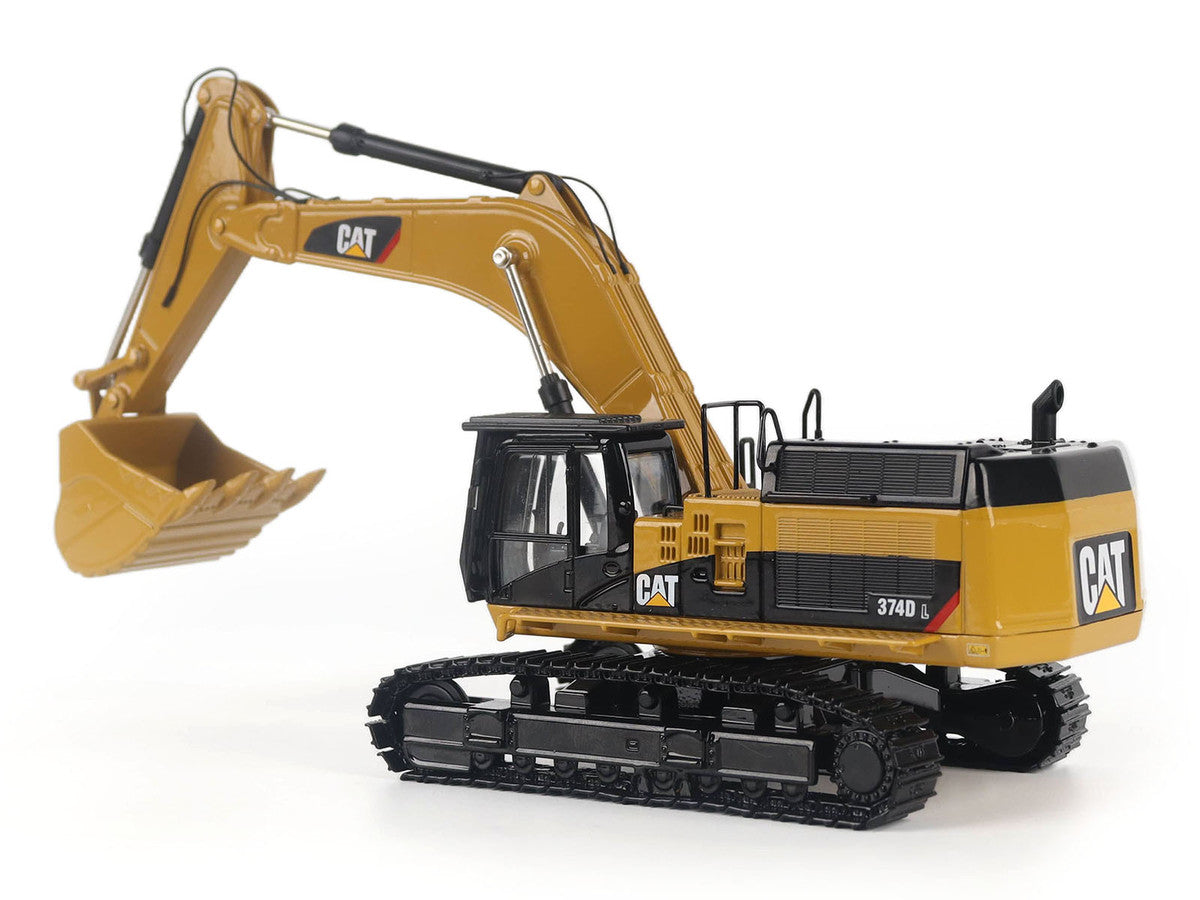 CAT Caterpillar 374D L Hydraulic Excavator Yellow "Core Classics" Series 1/50 Diecast Model by Diecast Masters Diecast Masters