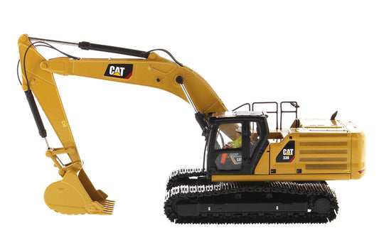 CAT Caterpillar 336 Next Generation Hydraulic Excavator and Operator "High Line" Series 1/50 Diecast Model by Diecast Masters-1