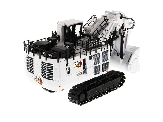 CAT Caterpillar 6060 Hydraulic Mining Front Shovel Coal Configuration White "High Line Series" 1/87 (HO) Scale Diecast Model by Diecast Masters Diecast Masters