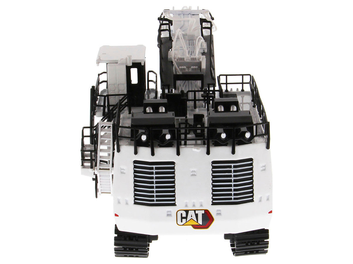 CAT Caterpillar 6060 Hydraulic Mining Front Shovel Coal Configuration White "High Line Series" 1/87 (HO) Scale Diecast Model by Diecast Masters Diecast Masters