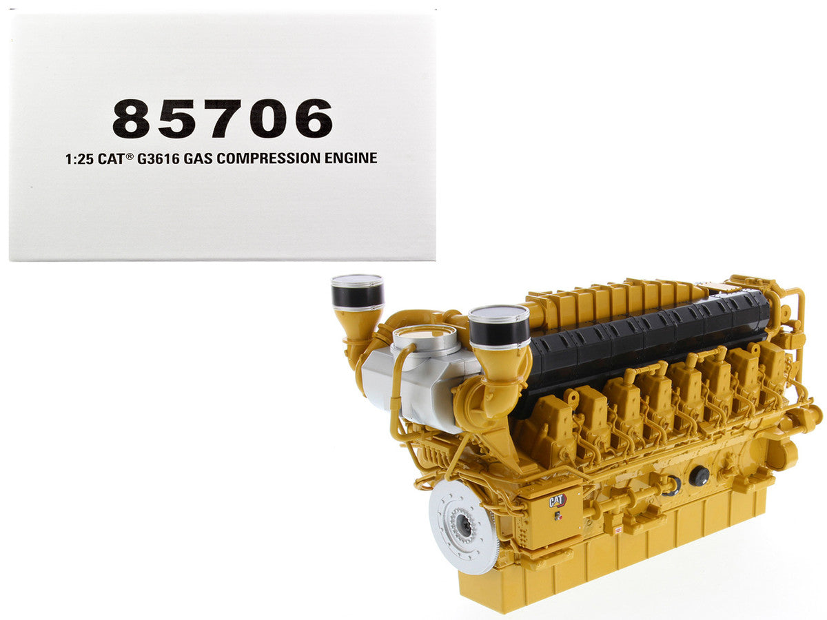 CAT Caterpillar G3616 Gas Compression Engine "High Line" Series 1/25 Diecast Model by Diecast Masters Diecast Masters