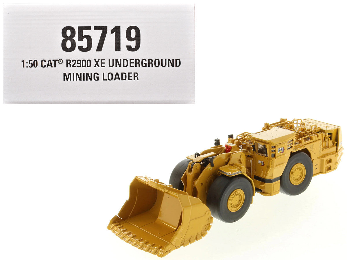 CAT Caterpillar R2900 XE Underground Mining Loader Yellow "High Line Series" 1/50 Diecast Model by Diecast Masters Diecast Masters