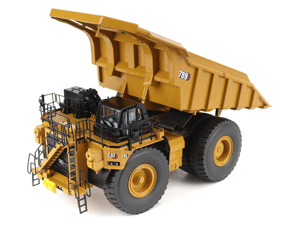 CAT Caterpillar 789 Mining Truck Yellow "High Line" Series 1/50 Diecast Model by Diecast Masters Diecast Masters