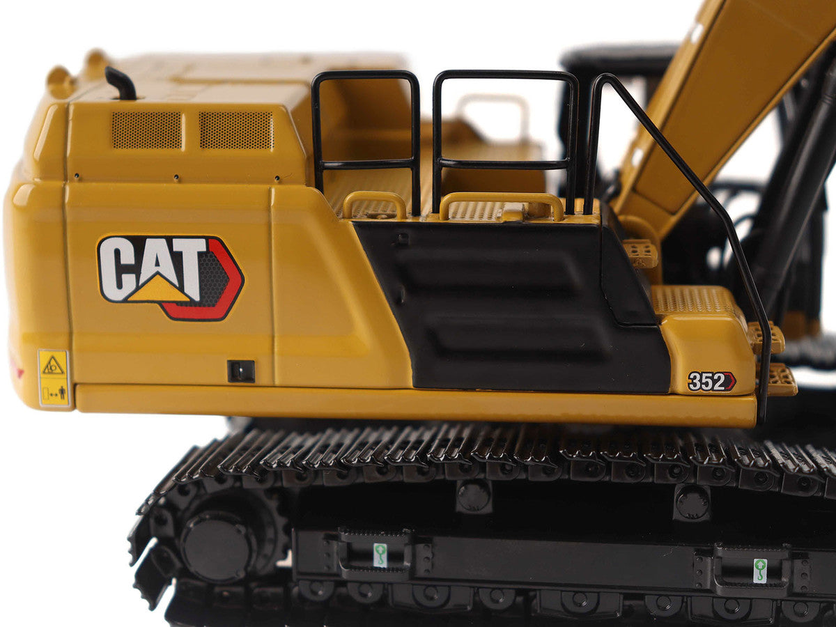 CAT Caterpillar 352 Next Generation Excavator Yellow "High Line" Series 1/50 Diecast Model by Diecast Masters-2