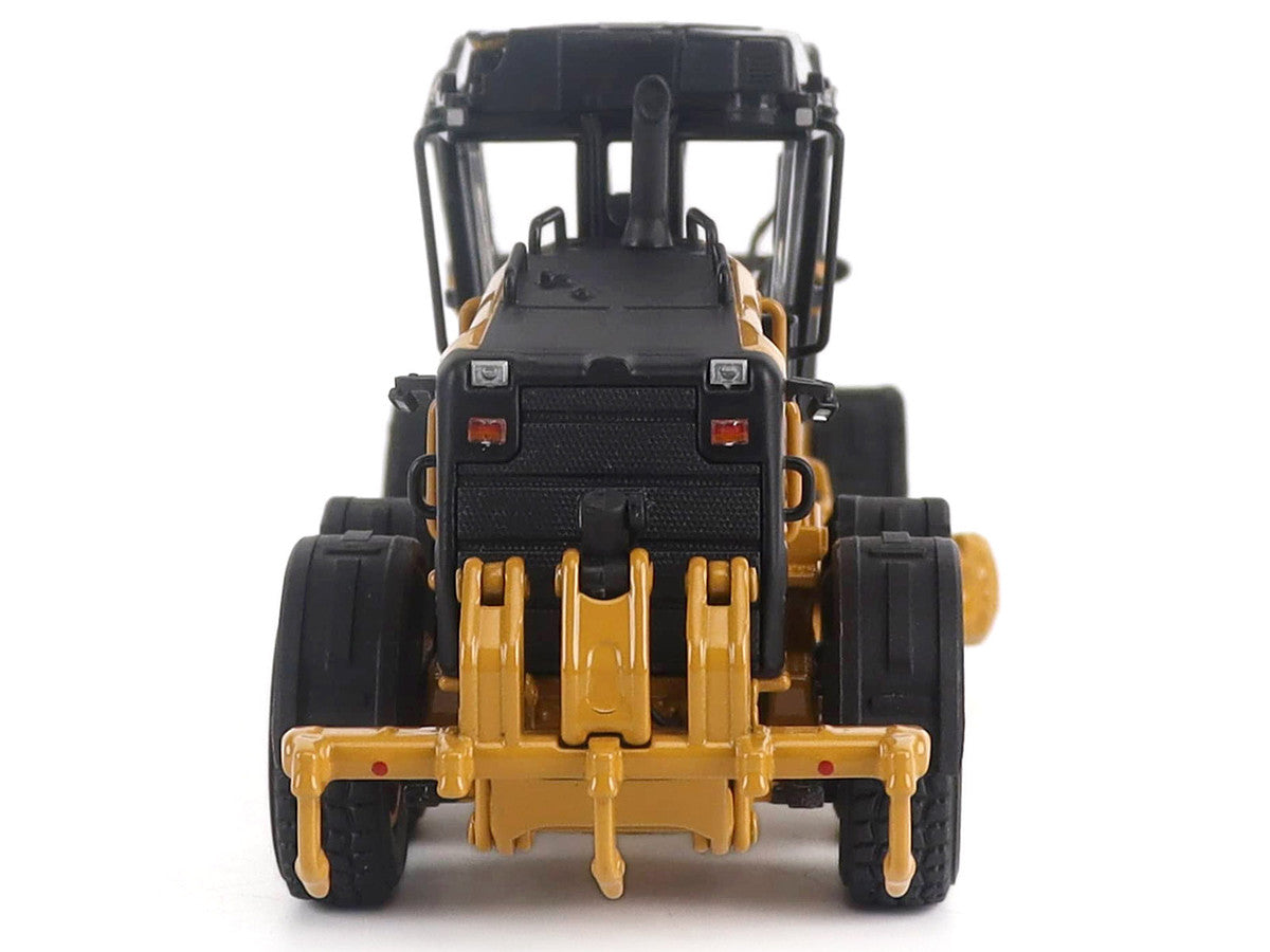 CAT Caterpillar 140 JOY Motor Grader Yellow with Black Top "High Line" Series 1/50 Diecast Model by Diecast Masters Diecast Masters