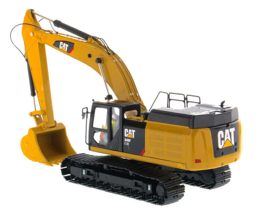 CAT Caterpillar 349F L XE Hydraulic Excavator with Operator "High Line" Series 1/50 Diecast Model by Diecast Masters Diecast Masters