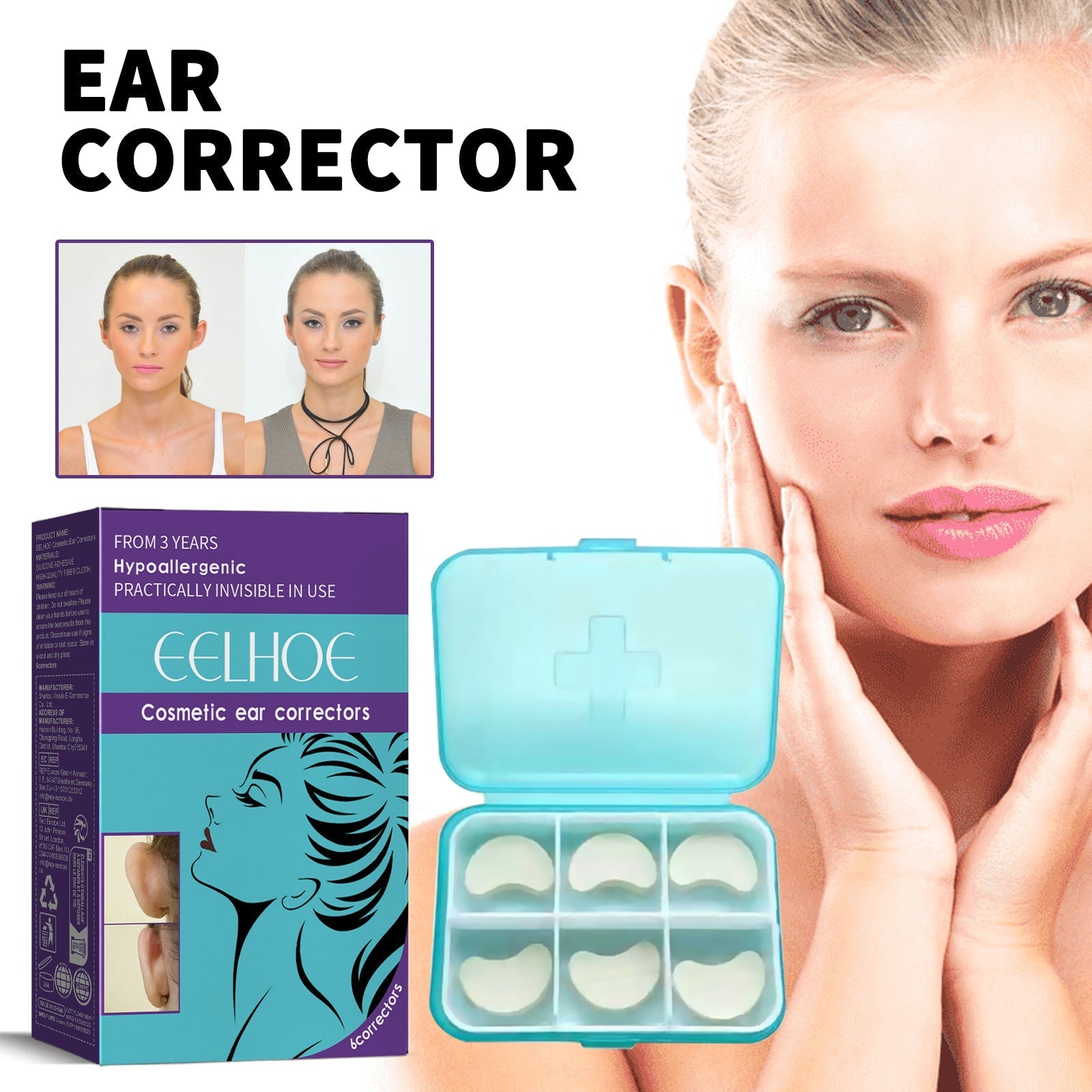 EELHOE Ear Care Patch Tri Light Beauty