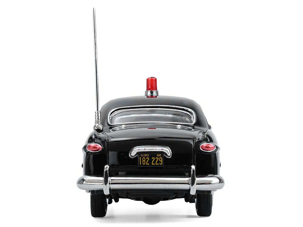 1949 Ford Custom Police Car "Chicago Police Department" Black 1/64 Diecast Model Car by Greenlight Greenlight