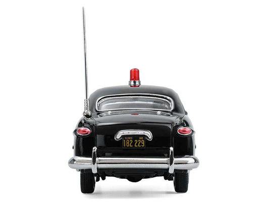 1949 Ford Custom Police Car "Chicago Police Department" Black 1/64 Diecast Model Car by Greenlight Greenlight
