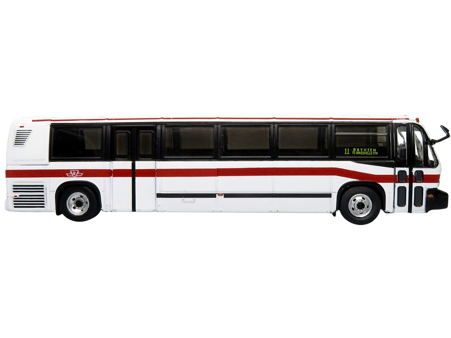 TMC RTS Transit Bus TTC Toronto "11 Bayview To Davisville STN" "Vintage Bus & Motorcoach Collection" 1/87 Diecast Model by Iconic Replicas