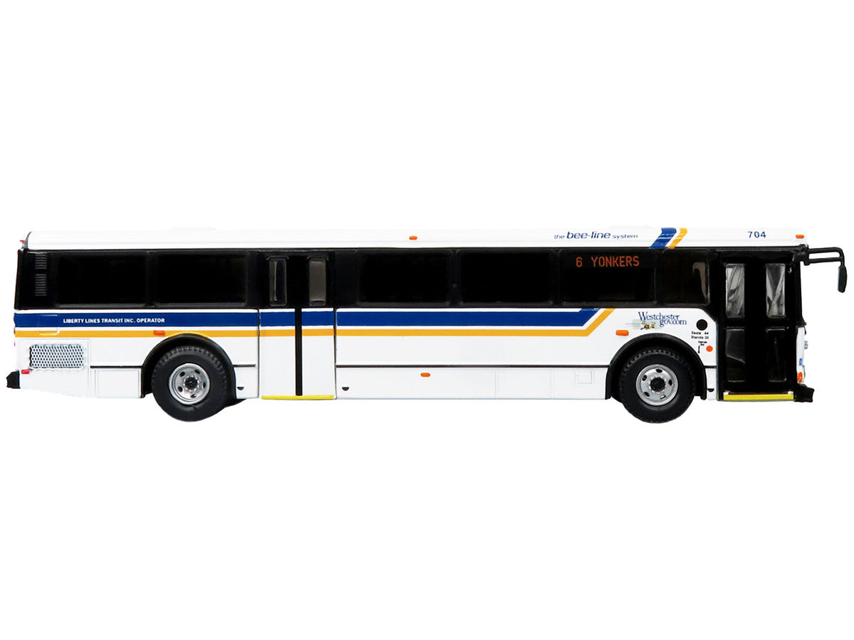 2006 Orion V Transit Bus Westchester NY Bee-Line "6 Yonkers" Limited Edition "The Vintage Bus and Motorcoach Collection" 1/87 (HO) Diecast Model by Iconic Replicas Iconic Replicas