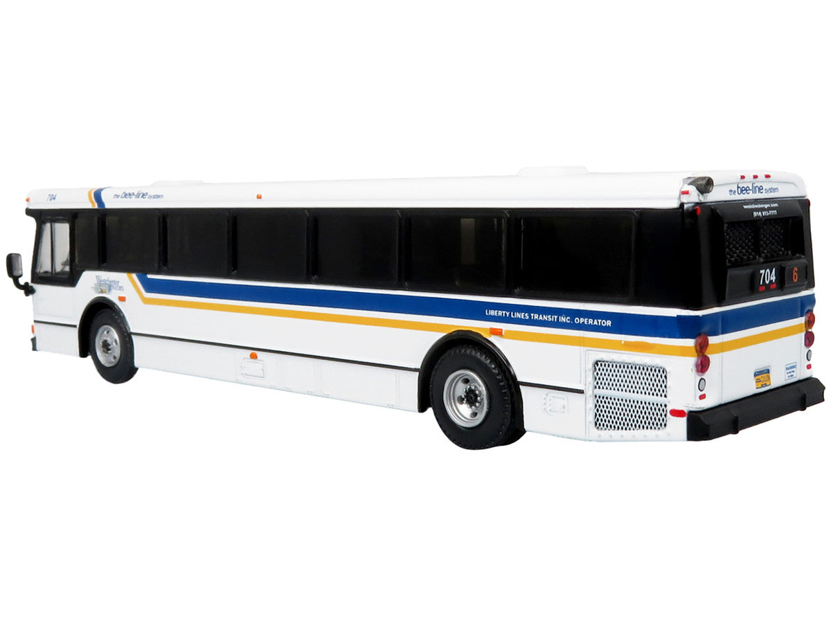 2006 Orion V Transit Bus Westchester NY Bee-Line "6 Yonkers" Limited Edition "The Vintage Bus and Motorcoach Collection" 1/87 (HO) Diecast Model by Iconic Replicas Iconic Replicas