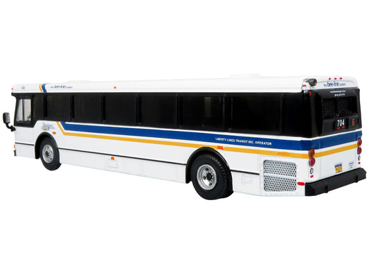 2006 Orion V Transit Bus Westchester NY Bee-Line "6 Yonkers" Limited Edition "The Vintage Bus and Motorcoach Collection" 1/87 (HO) Diecast Model by Iconic Replicas Iconic Replicas